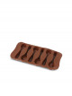 Chocolate Spoons Mold Contains 15 Brown Holes 21 x 10.5 x 1.9 centimeters